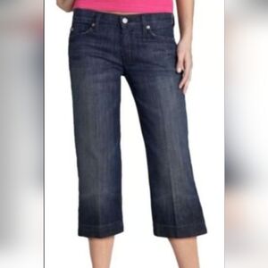 7 For All Mankind Crop Dojo Jeans Size 26